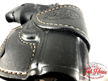 Load image into Gallery viewer, Sig Sauer P938 9mm - Black Leather Avenger Holster (OWB) - Full House Custom Leather