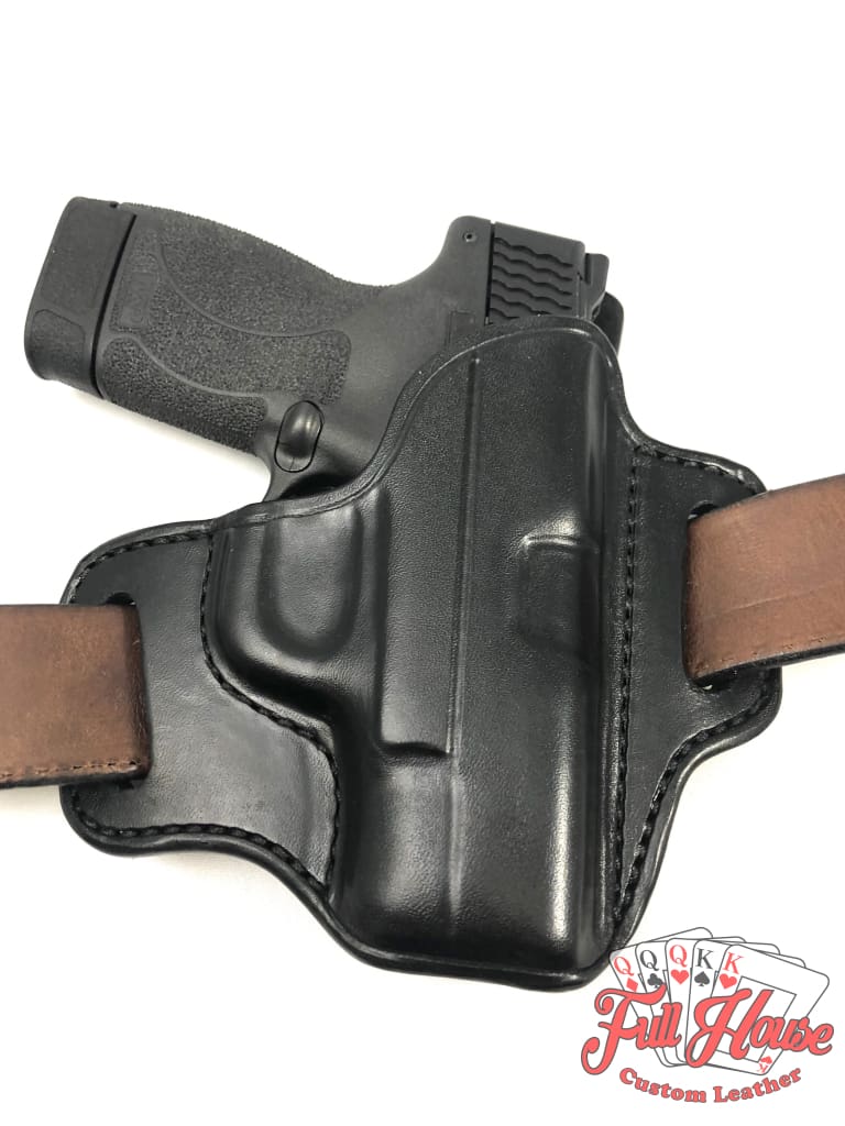 Leather Holster-The Pancake-Custom Leather Holster – M & W Leather