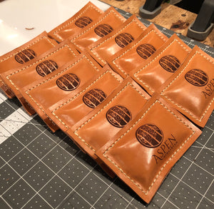 Leather Bean Bag Paper Weights