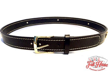 Load image into Gallery viewer, 12-Gauge Shotgun Shell - Mens Leather Belt - Full House Custom Leather