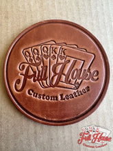 Load image into Gallery viewer, Coaster Embossing Stamps - Leather