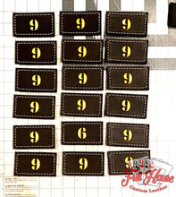 Load image into Gallery viewer, 1 Piece Passport Id Tag Horizontal (Rectangle) - 2 X 3.5 Fire Fighter Gear