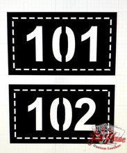 Load image into Gallery viewer, 1 Piece Passport Id Tag Horizontal (Rectangle) - 2 X 3.5 Fire Fighter Gear