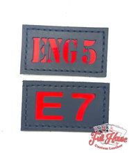 Load image into Gallery viewer, 1 Piece Passport Id Tag Horizontal (Rectangle) - 2 X 3.5 Fire Fighter Gear
