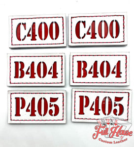 1 Piece Passport Id Tag (Rectangle) - 2X3.5 Fire Fighter Gear