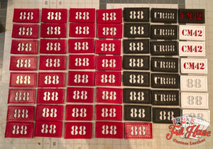 1 Piece Passport Id Tag (Rectangle) - 2 X 4 Fire Fighter Gear