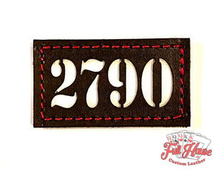 1 Piece Passport Id Tag (Rectangle) - 2 X 4 Fire Fighter Gear