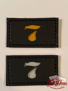 2 Piece Horizontal Passport Id Tags (Sides) - 2X3.5 Fire Fighter Gear