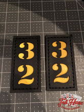 Load image into Gallery viewer, 2 Piece Passport ID Tags (Sides) - 2&quot;x3.5&quot; - Full House Custom Leather