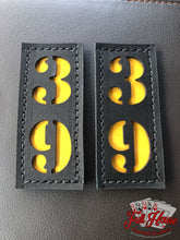 Load image into Gallery viewer, 2 Piece Passport ID Tags (Sides) - 2&quot;x3.5&quot; - Full House Custom Leather