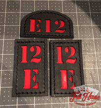 Load image into Gallery viewer, 3 Piece Passport ID Tags (Front and Sides) - 2&quot;x3.5&quot; - Full House Custom Leather