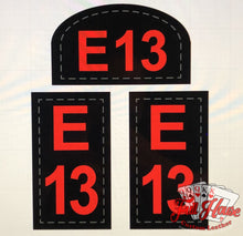 Load image into Gallery viewer, 3 Piece Passport ID Tags (Front and Sides) - 2&quot;x3.5&quot; - Full House Custom Leather