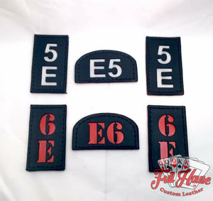 3 Piece Passport ID Tags (Front and Sides) - 2"x3.5" - Full House Custom Leather
