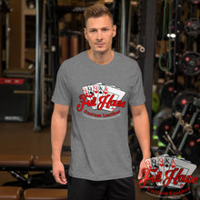 Load image into Gallery viewer, Athletic Grey Logo T-Shirt - Full House Custom Leather