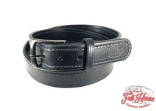 Load image into Gallery viewer, Black English Bridle - Mens Full Grain Leather Belt - Full House Custom Leather