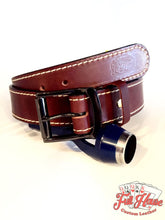 Load image into Gallery viewer, Brown English Bridle - Mens Full Grain Leather Belt - Full House Custom Leather