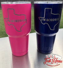 Load image into Gallery viewer, BYOT - Tumbler - 2-Sided Engraving - Full House Custom Leather