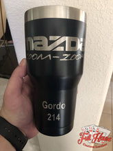 Load image into Gallery viewer, BYOT - Tumbler - 2-Sided Engraving - Full House Custom Leather