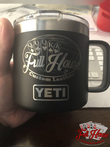BYOT - Tumbler Engraving - Graphic Only - Full House Custom Leather