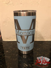 Load image into Gallery viewer, BYOT - Tumbler Engraving - Name Only - Full House Custom Leather