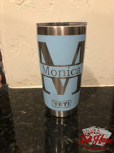 Load image into Gallery viewer, BYOT - Tumbler Engraving - Name Only - Full House Custom Leather