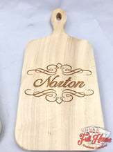 Load image into Gallery viewer, Custom Engraved Maple Cheese Boards - Full House Custom Leather
