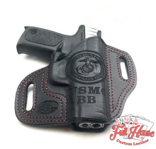 Load image into Gallery viewer, Custom Leather Pancake Holster - Made to Order - Full House Custom Leather
