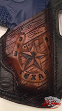 Load image into Gallery viewer, Custom Leather Pancake Holster - Made to Order - Full House Custom Leather