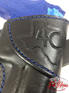 Custom Leather Pancake Holster - Made to Order - Full House Custom Leather