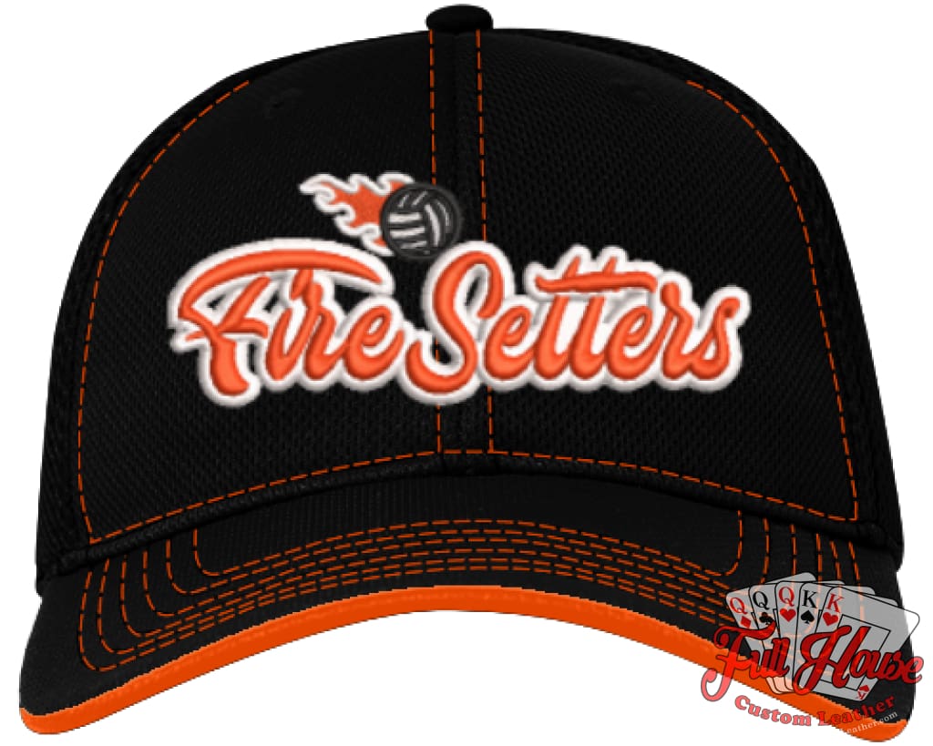 Fire Setters Baseball Cap - Full House Custom Leather