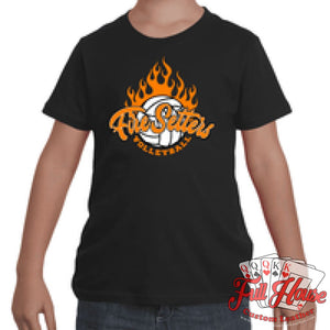 Fire Setters Youth T-Shirt - Full House Custom Leather