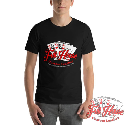 Full House Logo Shop T-Shirt - Full House Custom Leather