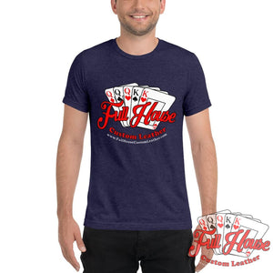 Full House Logo - Tri-Blend Shirt (Colors) - Full House Custom Leather
