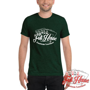 One Color Full House Logo T-Shirt - Full House Custom Leather