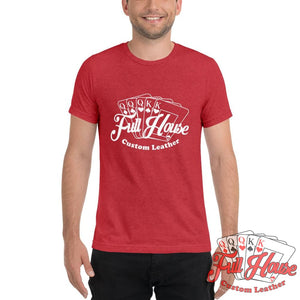 One Color Full House Logo T-Shirt - Full House Custom Leather
