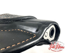 Load image into Gallery viewer, Sig Sauer P938 9mm - Black Leather Avenger Holster (OWB) - Full House Custom Leather
